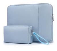 HYZUO 17-17,3 Pollici Set di Custodie PC Portatili per 17" 17,3" HP/Lenovo/Dell/ASUS/Acer/LG/MSI Gaming Laptop/Razer Blade 17/18, Borsa Protettiva per Uomo Donna, Blu Pallido