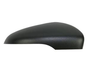 HZ-DESIGN Calotta Specchio per Specchietto Dx Alloggiamento Superiore Nero a Grana, Non Verniciabile, Compatibile Con Golf 6 10/2008-11/2013 Touran Da 05/2010