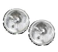 HZ-DESIGN Faro Fanale H4 SX+ Dx Set 2 Pezzo Lumax Adatto A per Golf 1 I