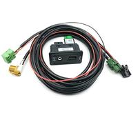 HZ-DESIGN Kit Cavi Presa Adatto A per Discover Media MIB MIB2 USB Aux IN Carplay Navigatore 5G0035222E