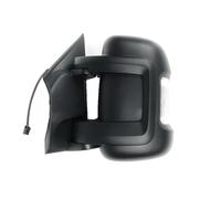 HZ-DESIGN Specchietto laterale in vetro sinistro braccio corto manuale convesso adatto per jumper Ducato Boxer