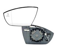 HZ-DESIGN Vetro Specchietto per Specchietto Laterale Blister SX Cambiamento Lane Assistant Compatibile Con Kuga 2 Ecosport