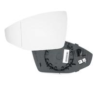HZ-DESIGN Vetro Specchietto per Specchietto Laterale Vetro SX Compatibile Con A6 C8,A7 4K,A8 4N