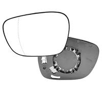 HZ-DESIGN Vetro Specchietto per Specchietto Laterale Vetro SX Compatibile Con BMW X1 (E84) 03.2009-06.2012