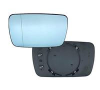 HZ-DESIGN Vetro Specchietto per Specchio Esterno Vetro Sinistra e Destra Adatto A IN Blu Colorato Compatibile Con BMW 3er E36 5er E34 E39