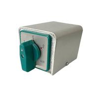 HZ5-20/4 M08BF Interruttore a camme rotante a trasferimento manuale 20 A 4 kW 4 poli 3 posizioni con scatola protettiva in ferro 1 pz