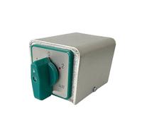 HZ5-20/4 M08BF Manual Transfer Rotary Cam Switch 20A 4kw 4 Pole 3 Position With Iron Shell Protective Box Enclosure BKYUKJVU