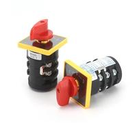 HZ5B-10/B005.3 10A 3 poli 12 interruttori a camma a vite, commutatori di inversione momentanei, interruttore combinato di reset, 3 posizioni