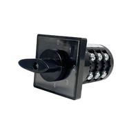 HZ5B-20AE205/3 20Amp 3P Professional Multi-Step 0-4 Position Rotary Cam Switch Silver Factory Supplied Switches