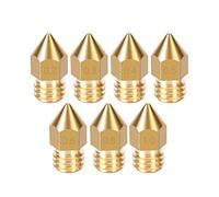 HZADY 5 pz Compatibile con Ugello MK8 0.2mm 0.4mm 0.5mm 0.6mm 0.8mm 1.0mm 3D Parte della Stampante Estrusore M6 Filettatura Ugello in Ottone 1.75mm 3mm Filamento (Size : 0.6mm 3mm)