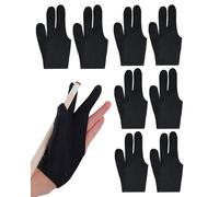 HZAOPZE 8 pcs Tokaneit Guanti da biliardo, da biliardo, da biliardo, unisex, estensibili, per accessori da biliardo, Non è necessario distinguere tra mano sinistra e mano destra