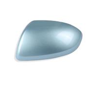 HZBHD 2 Pezzi Alloggiamento Specchietto Retrovisore Auto Per Mazda 2 3 2009-2012 Copertura Laterale Decorativa Sinistra/destra Colore Blu Ghiaccio Retrovisore Tappo(Sinistra)