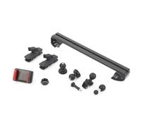 HZBHD Guida Scorrevole Per Console Centrale Auto Per Jeep Per Wrangler JL E Per Gladiator JT 2018-2024, Supporto Espandibile Per Cellulare interni Adesivi(Tipo A)