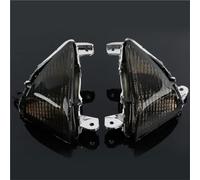 HZBHD Lampada Lampeggiante Anteriore Per Moto Per K&awasaki Per ZX10R 2006-2007 Per ZX6R 2005-2011 Per Z1000 2007-2012 Indicatore Di Direzione(Fumo)