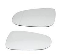 HZBHD Lente Specchietto Retrovisore Per VW Per GOLF Per MK6 PLUS Hatchback 2009-2014, Portiere Laterali Riflettenti, Supporto Ausiliario Parcheggio Vetro specchietto laterale(1 paio)