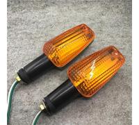 HZBHD Luce di Direzione per Moto per H&Onda CB400 SuperFour 99-04 CB1000 CB1300 X4 per Hornet 250 600 VTR250 Indicatori Lampeggiatori Lampada Indicatore di Direzione(Giallo)