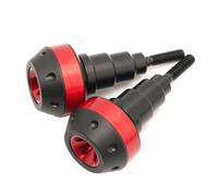 HZBHD Protezione Antiurto per Carenatura Telaio Moto per H&Onda per CB600 per Hornet 600 900 per CBR600 Protezione Anticaduta Telaio Cursori Crash Pad(Rosso)
