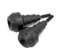 HZBHD Protezione Antiurto per Carenatura Telaio Moto per H&Onda per CB600 per Hornet 600 900 per CBR600 Protezione Anticaduta Telaio Cursori Crash Pad(Nero)