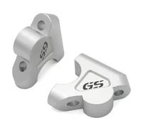 HZBHD Riser Manubrio Riser Manubrio Moto per BMW R 1200 GS LC R1200GS Adventure ADV R1250GS S1000XR Morsetto di Montaggio Manubrio Estensibile E Rialzato(Bianco 1)