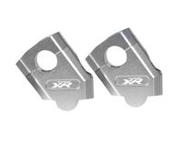 HZBHD Riser Manubrio Riser Manubrio Moto per BMW S1000XR S1000XR S 1000XR S1000 XR S1000xr Manubrio Barre Rising Mount Morsetti(Argento)