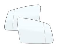 HZBHD Specchietto Retrovisore Auto In Vetro Per Mercedes Per Benz C200 E200 E250 E300 E400 E500 2013, Con Lente Riflettente E Riscaldamento Vetro specchietto laterale(1 paio)