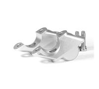 HZBHD Staffa Estensi Riser Manubrio Moto per B&MW R1200R LC 2015-2019 R1250R LC 2019-2023 Adattatore per Arretramento Manubrio Sollevamento Manubrio(Argento)