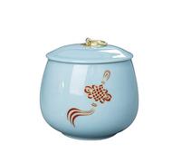 HZCVSG Cremazione urnsfor Cenere urna Funerale urne di cremazione Adulti Bambini Grazia Grazia Contro Il Materiale in Ceramica di umidità sepoltura funeraria Artigianale 13 * 13,5 cm (Colore: #4) bei