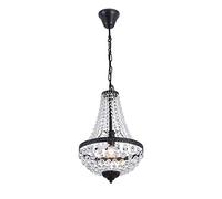 HZCVSG Elegant Crystal Chandelier for Kitchen, Living Room & Dining Spaces - Stylish Home Decor