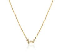 HZCVSG Geometry Diamond Real Necklace for Women Collar Bijoux a Ciondolo di Gioielli Made in Cina