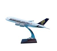 HZCVSG Kit di aeromobili Modello 45 cm A380 per Aerei aeromobili di Singapore Airlines 1/133 Aereo con Ornamenti statici di Base