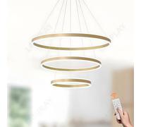 HZCVSG Luminoso Chandelier con Regolamento del Livello e Funzione Dim, Connesso a Remoto per Pianze, Sala da Pranzo, Camera da Letto o Sala da Riunione (Ø40 cm)