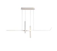 HZCVSG Luminoso Pendentale Lineare - Chiaroscuro Candelabro con Controllo Remoto per Ammobiliamento, Sala da Pranzo, Kitchen Island e Abitato: Decorazione Home Moderna