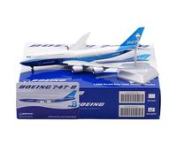 HZCVSG Modelli aeromobili Replica Aeronautica Civile in Scala cm 1/400 per Boeing B747-8 prototipo di Linee Blu squisite Modello Aeroplano a Aereo (Flap)