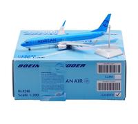 HZCVSG Replica Aircraft Models cm Scala Civile Aeromobile 1/200 per Korean Air B737-900 HL8248 Modello di Aeroplano in Miniatura a Aereo Squisito (Flap)