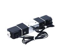 HZDXWXOJ 1PCS 3V120-06 3V120-M5 3/2 Vie Pneumatic Air Elettrovalvola AC220V DC24V DC12V AC110V AC24V Valvole Normalmente Chiuse(3V120-06-G-4mm)