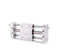 HZDXWXOJ Cilindro Senza Stelo con Giunto Magnetico RMTL25/32/40X100X150X200X250X300 Tre steli(RMTL40X350)