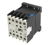 HZDXWXOJ Contattore CA tripolare 3P 1NO CJX2-K0910 da 110 Volt con Bobina da 35 mm su Guida DIN 9A