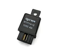 HZDXWXOJ DC 12V/24V 40A No 4 Pin 6.5mm Foro di Montaggio 4 Pin Presa Relè for autocarri e Auto 2 PZ