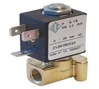 HZDXWXOJ Elettrovalvola a solenoide for Uso Generale G1/8 Pollici AC230V AC120V 25 Bar for Acqua, Aria e Vapore