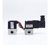 HZDXWXOJ Elettrovalvola pneumatica a 3 Vie ad Alta frequenza 1/8 1/4 Filettatura 12V 24V 220V VT307/VT307V Anello di Tenuta/terminale DIN valvola di Tipo a Vuoto 1 pz(VT307-3D1-01)