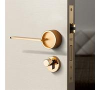 HZDXWXOJ Serratura for Porta Maniglia for Porta Serratura for Porta. Set di Serrature Rotonde for Porta Retro Maniglia for Porta da Camera Serratura for Porta Interna 1 pz(208W N)