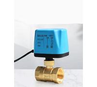 HZDXWXOJ Valvola a Sfera elettrica in Ottone a 2 Fili da 1/2" a 2" con Telecomando Wireless, 12V 24V, for Acqua/Olio/liquidi, Sostituzione dell'elettrovalvola(DC24V-NORMALLY Closed)