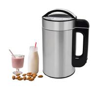 hzexun Macchina per Latte vegetale 800W, Macchina per preparare Il Latte di Noci con Filtro, Macchina per Latte di mandorle, soia, Noci, Porridge, succhi, frappè, Acciaio Inox 1,5 Litri