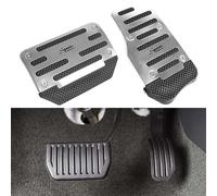 HZHUNS Copri Pedali Auto per Citroen DS5, Pedaliera Antiscivolo per Trasmissione Manuale/Automatique, Accessori Interni Auto,Automatic Transmission-Silver
