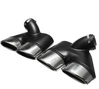 HZJA Silenziatori per Mercedes W211 E-Class E240 E280 E320 E350 E430 per AMG 2002-2007 Automobile in Acciaio Inox Tubo di Scarico Posteriore Marmitta Tubo di Scappamento. Terminali Scarico