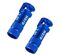 HZJD Tappo Valvola Presta per, blu, Strumento per la rimozione dei raggi del nucleo integrato(2Pezzi)