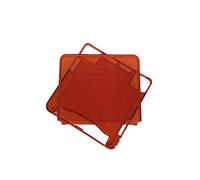 Hzjundasi Hard Protective Shell Crystal Case Cover Cage rigida di protezione custodia cassa conchiglia per Nintendo Gameboy Advance SP GBA SP colore Clear Red