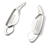 HZLGL 2 Pezzi Auto Paddle Cambio Volante per Range, Rover, Evoque, Discovery Sport, Discovery, Levette al Volante Palette del Cambio al Sterzo Estensioni per Leve Cambio Volante