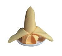 HZLXF1 6 tovaglioli da tavola in Raso, tovaglioli da Cena, tovaglioli da tavola for Decorazioni for Matrimoni, Compleanni, Banchetti e Feste di Natale(Golden)