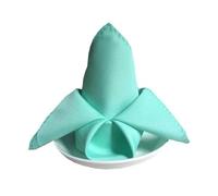 HZLXF1 6 tovaglioli da tavola in Raso, tovaglioli da Cena, tovaglioli da tavola for Decorazioni for Matrimoni, Compleanni, Banchetti e Feste di Natale(Lake Blue)